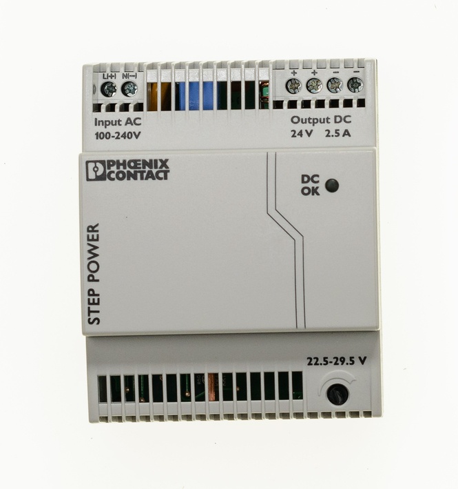 SMA Hutschienen-Netzteil 2,5 A / 24 V DC