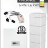 RCT Powerstorage 6 kW + 4x1.9 kWh (7.6 kWh) RCT Powerbattery Paket