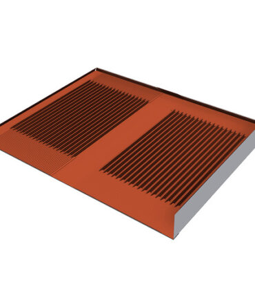 SL RACK 11522-00, Beta-Platte, Ziegelrot RAL 8004