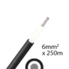 Elettro Brescia Solarkabel 6mm² 250m - schwarz
