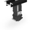 K2 Mittelklemmen-Set Clamp 25-40 mm, schwarz eloxiert