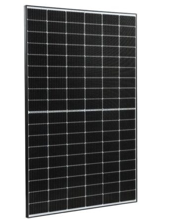 SOLAR FABRIK GMBH Mono S4 Halfcut Trend White 445W -Doppelglas, Monokristallines Doppelglas-Photovoltaik-Modul 445Wschwarzer Rahmen / bifaziale Halbzellen