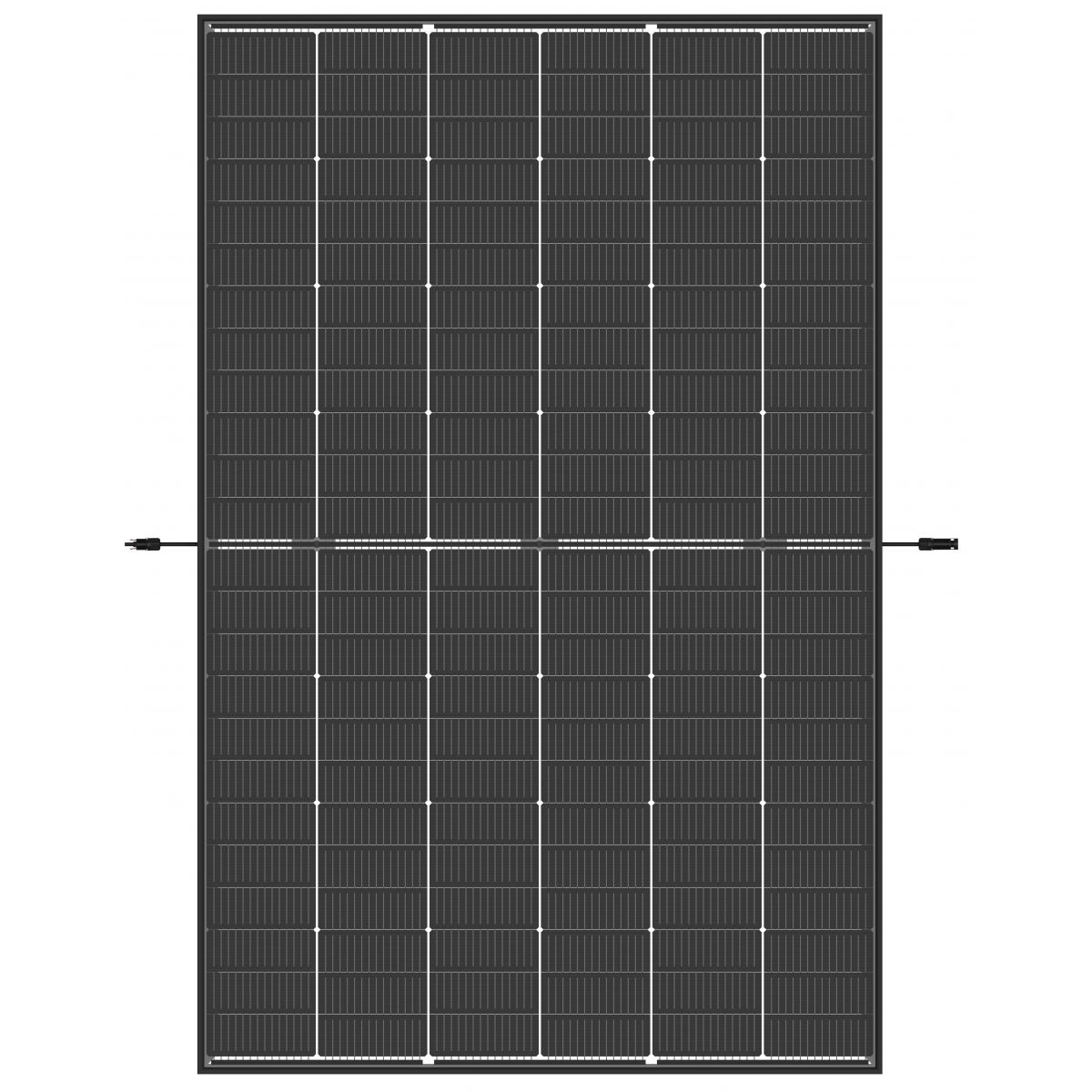 36 Stück x Trina Vertex S+ N-Type Dual Glass 440W - Triple-Cut 1500V (Clear Black)
